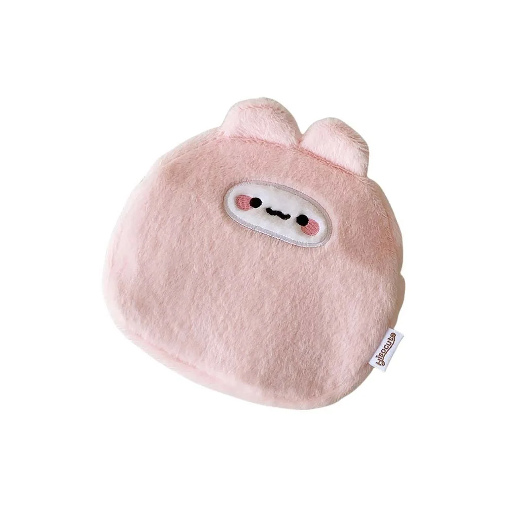 Cartoon Animals Women Cosmetic Bag Makeup Organizer Portable Plush Storage Bag Large Capacity Simple Travel Toiletry Bag