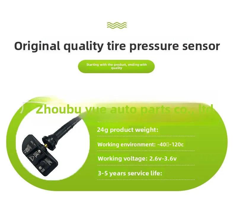 4PCS JX7T-1A180-CA For Lincoln Ford Edge TPMS Tire Pressure Sensor JX7T1A180CA