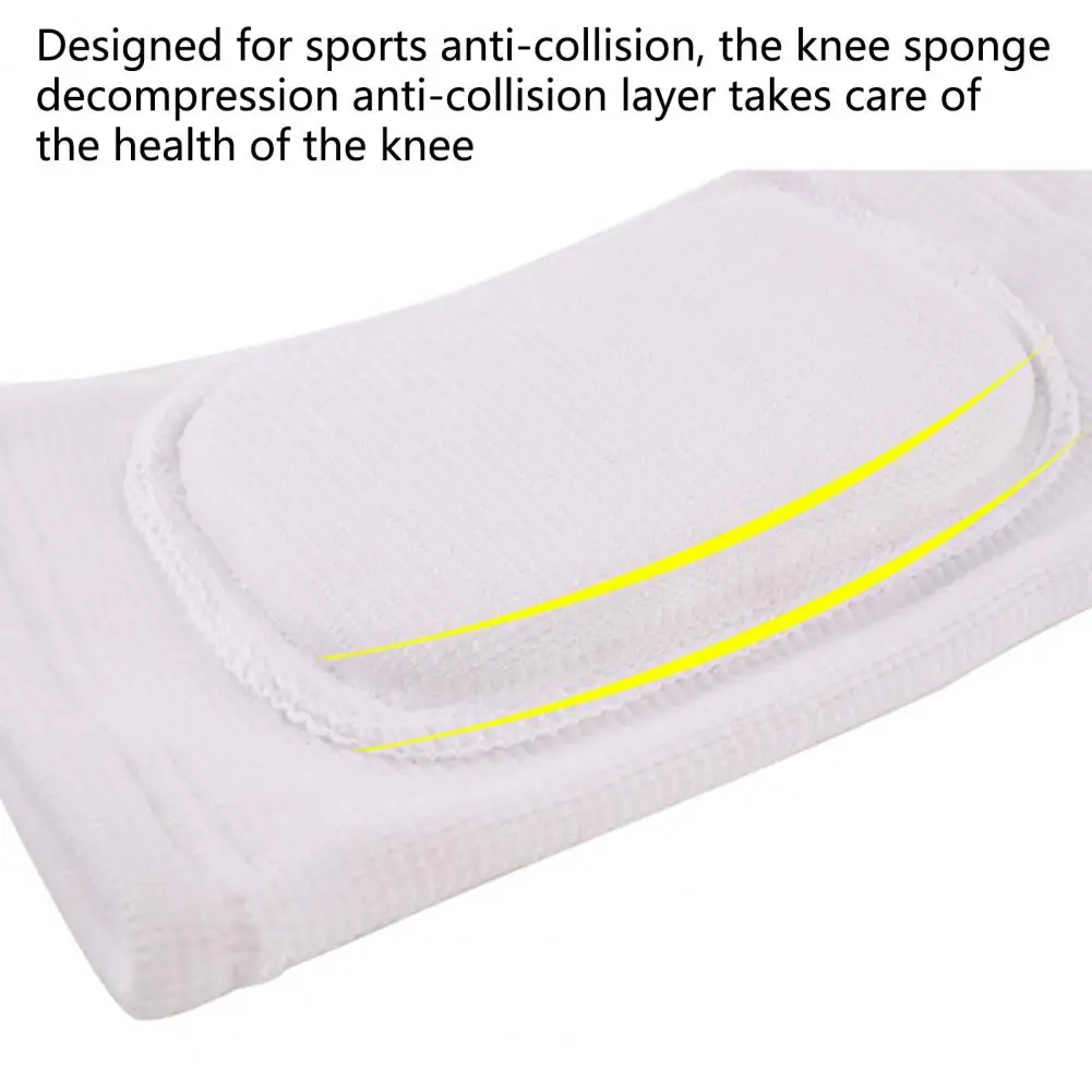 1 قطعة وسادة الركبة تنفس تجنب الاصطدام مرونة عالية حماية الركبة الإسفنج الرياضة واقية والعتاد الركبة وسادة اللياقة البدنية استخدام