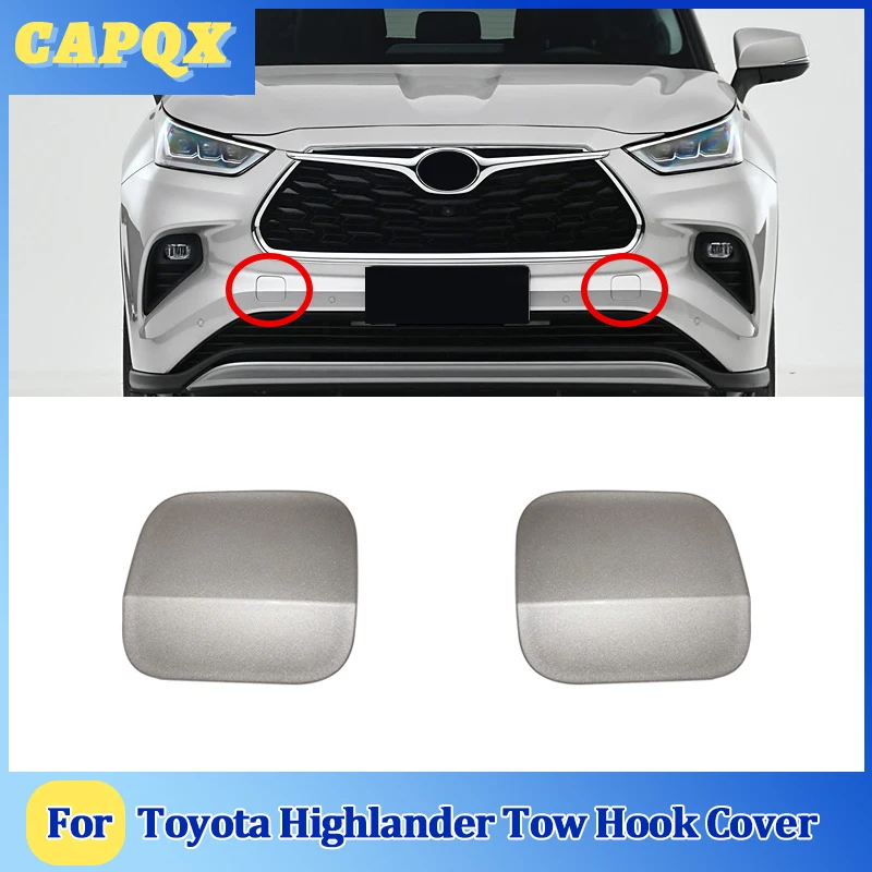 

1 шт. для Toyota Highlander 2022 23 24 бампер крышка прицепа фаркоп крышка бампера фаркоп крышка