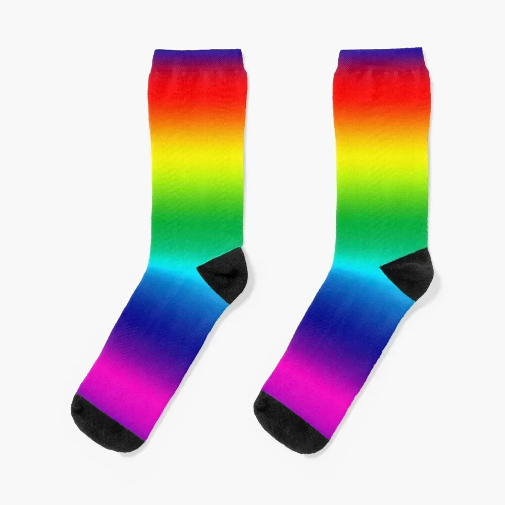 

Beautiful Colorful Rainbow - Make a Wish Somewhere Over - Duvet Cover T-Shirt Skirt Socks Toe sports Boy Socks Women's