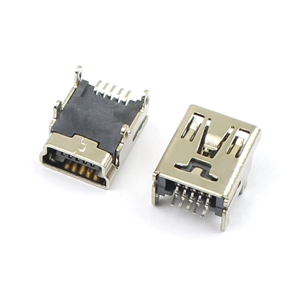 Kit HALJIA 2 Moduli – Convertitore Mini USB E Micro USB A DIP 5 Pin 2.54mm Per Progetti DIY
