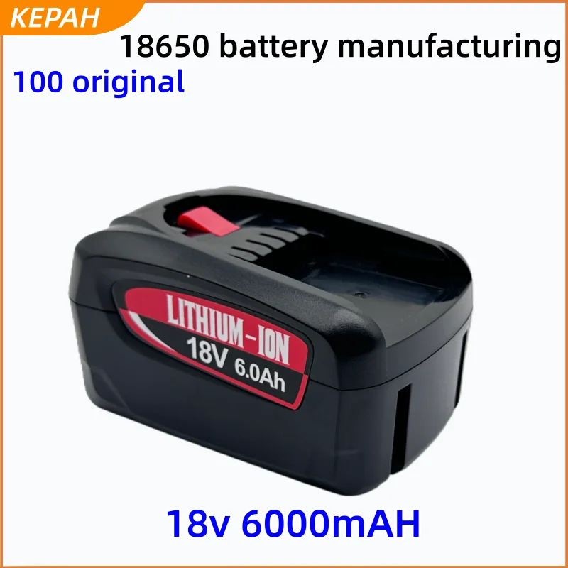 لبوش 18 فولت 6000 مللي أمبير بطارية ليثيوم أيون PBA PSB PSR PST بوش أدوات حديقة المنزل AL1830CV AL1810CV AL1815CV