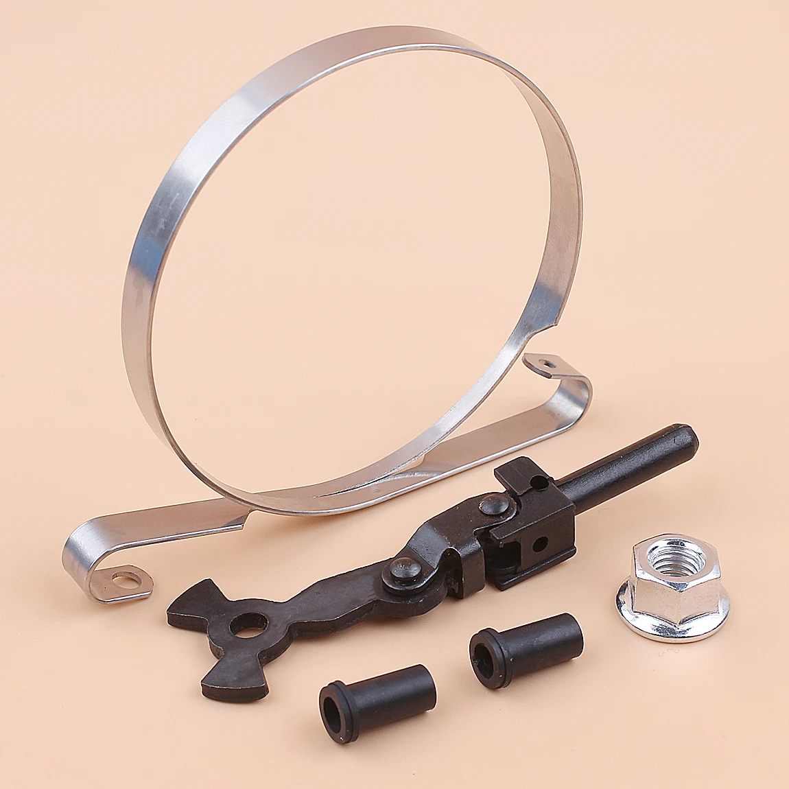 Kit de reparación de banda de freno de cubierta de embrague para Husqvarna 445e II 455 460 Rancher II sierras repuestos de motosierra motosierra gasolina