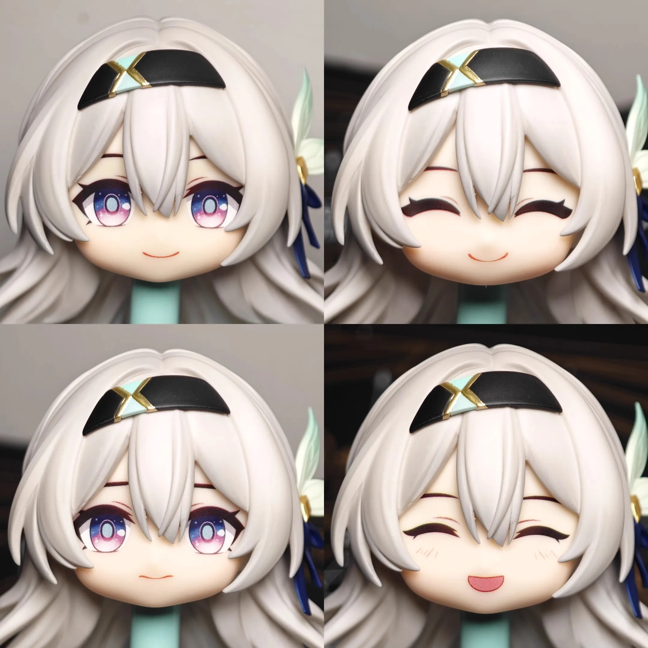 

Flyfire Ob11 лицо для 1/12 куклы BJD ручной работы водные наклейки лицевые панели аниме игры косплей игрушки аксессуары