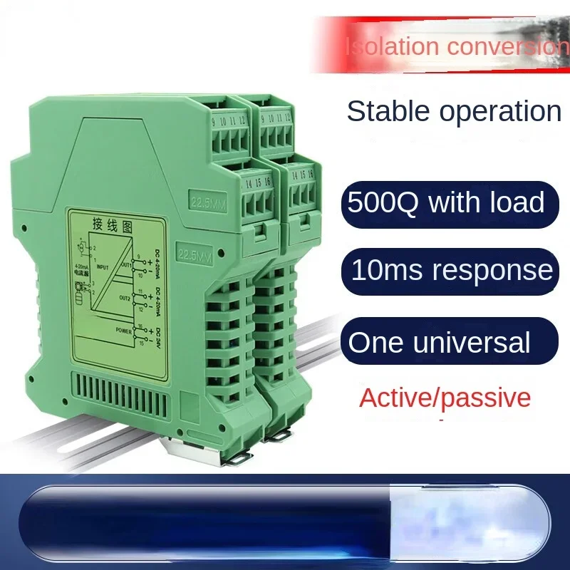 DC Signal Isolator 4-20mA 10V Transmitter