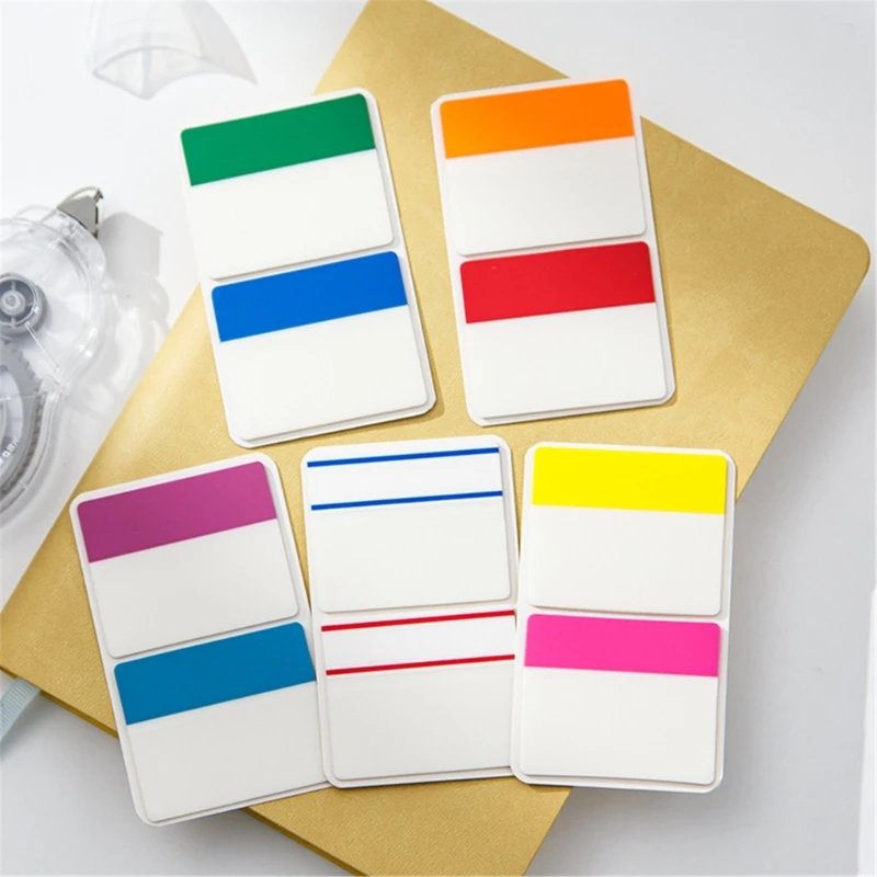 250Pcs Index Stickers Tabs Sticky Index Labels Page Writable Index Page Marker for Books Calendar Notebook