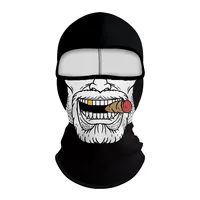 Dry Quick Sports Skull Balaclava for Men and Women, Sun Protection, Breathable, Motorcycle Riding Full Face Mask, Cyclling Caps,