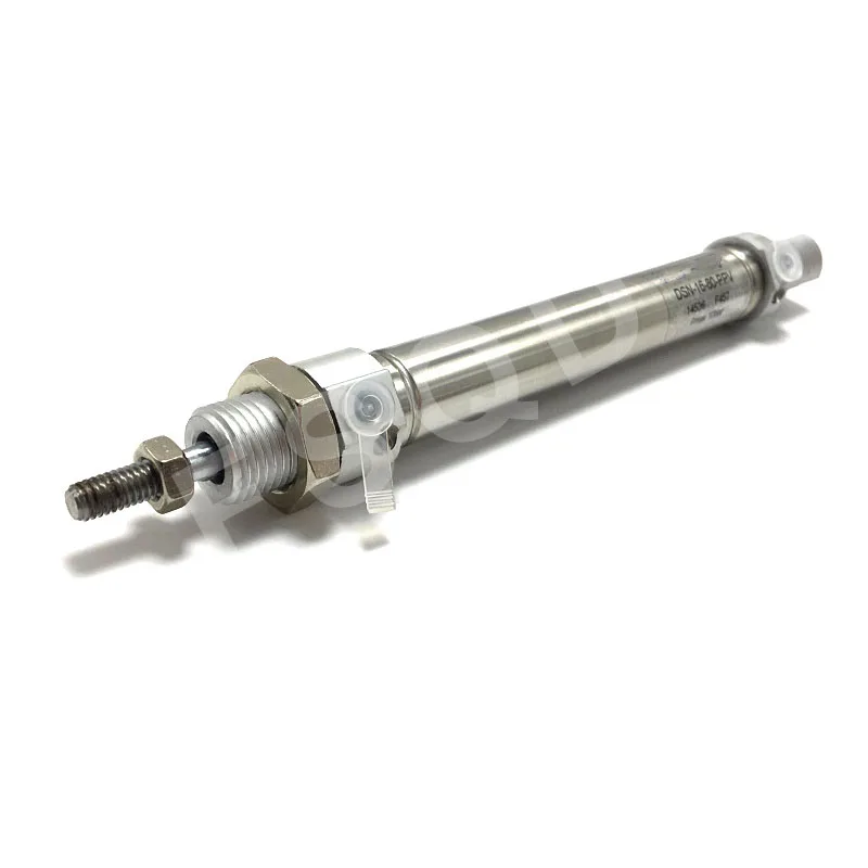 

DSN-16-40,50,60,75,100-P-A DSN-16-40,50,60,75,100-PPV-A FSQD Stainless steel mini-cyllinder pneumatic component DSN series