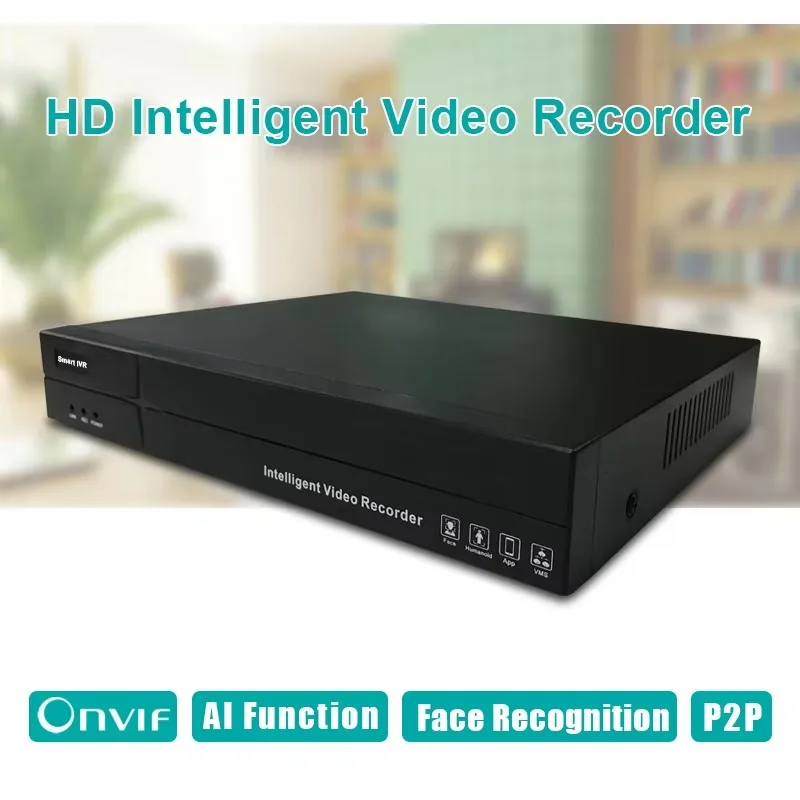 16-Channel Ingenic ENZ NVR with two-way audio calls and broadcast capabilities