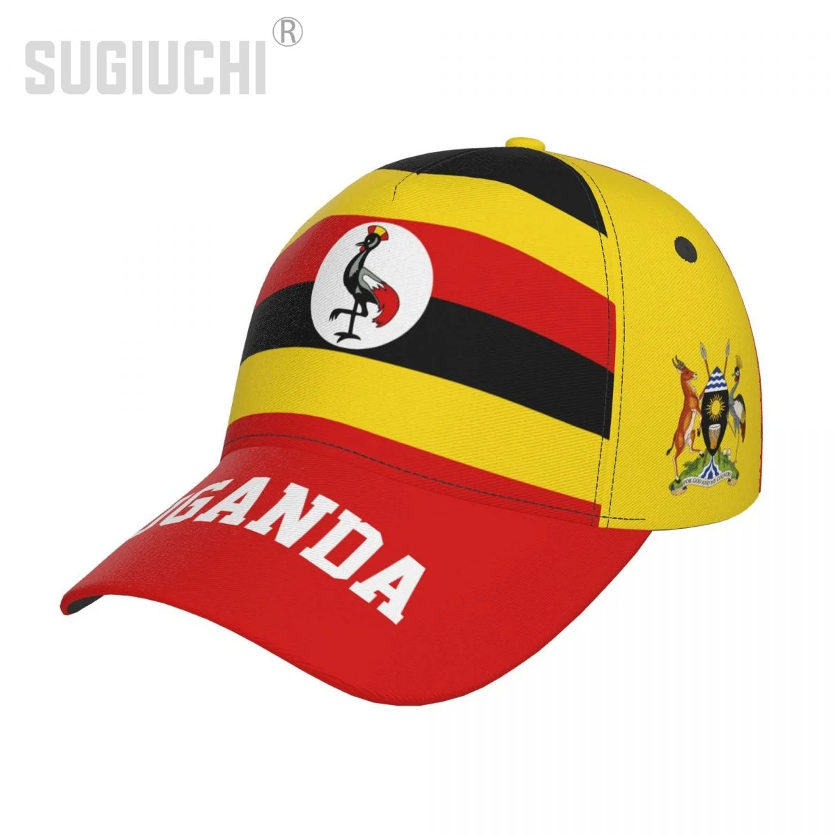 Unisex Uganda Flag Ugandans Adult Baseball Cap Patriotic Hat for Baseball Soccer Fans Men Women