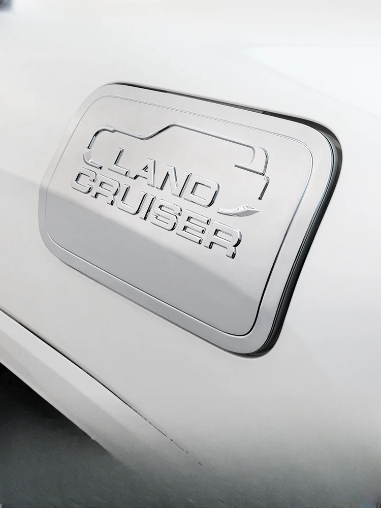 

Car Fuel Tank Cover ABS Oil Tank Cover Cap Protective Sticker for Toyota Land Cruiser LC300 2022 2023 Accessories