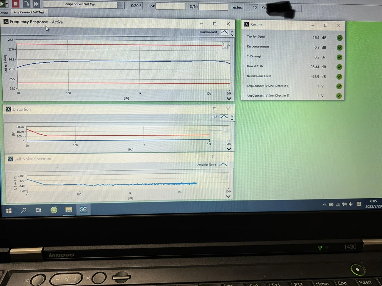 Original Electro-acoustic Test Analyzer All-in-one Machine with Internal Sound Card for Earphone Frequency Response Curve Test
