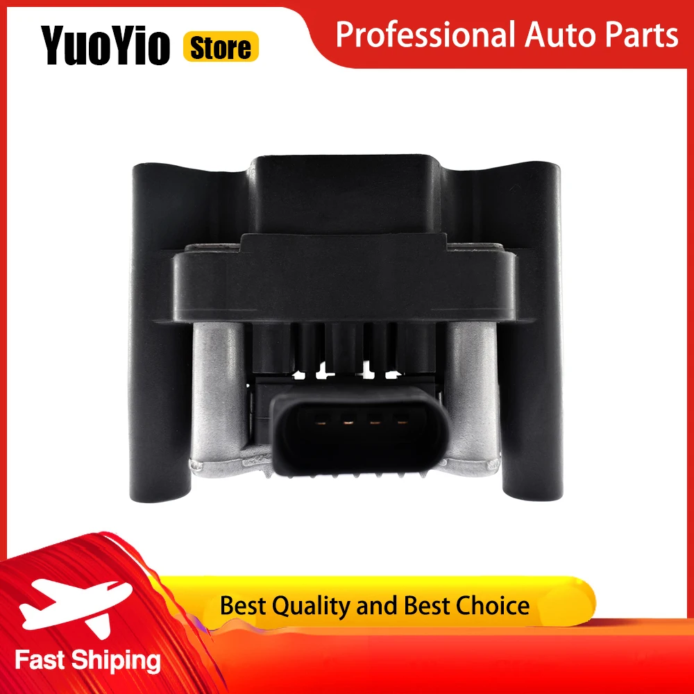 YuoYio 1Pcs New Ignition Coil 032905106E C1319 UF277 For Audi A3 L4 1.4L Seat Cordoba L4 2.0L Volkswagen Caddy L4 1.2L And More