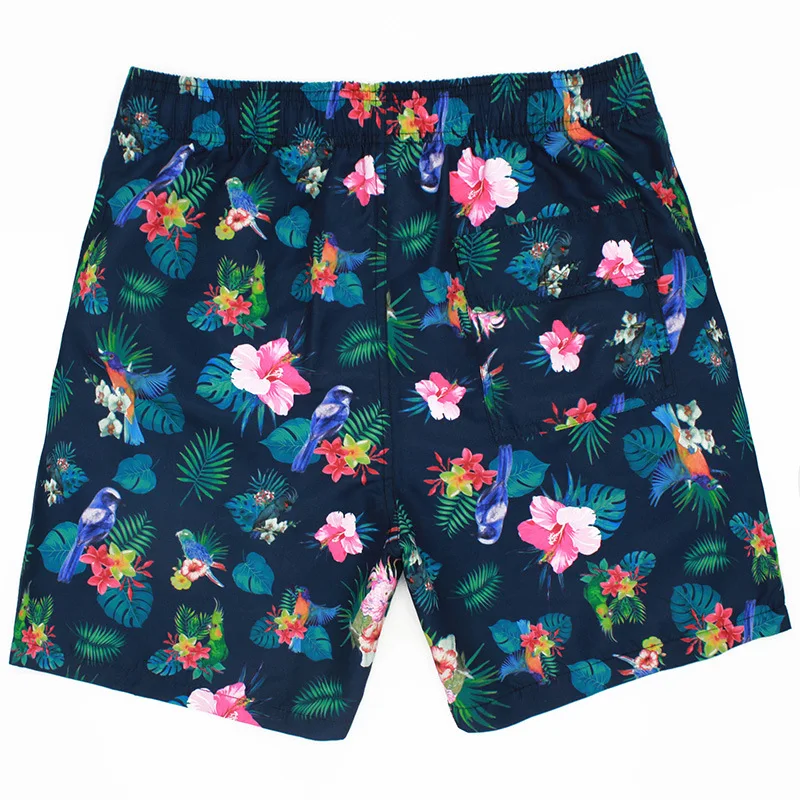 Mens Beach Shorts loose Quick Dry Bermudas Surf Swimwear Swim Shorts Summer Fashion Print Boardshorts Swimming trunks  2023