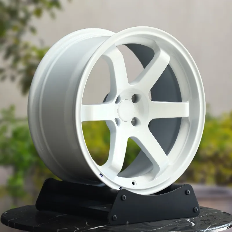 4x100 4x108 4x114.3 Multi Spoke Forged Alloy Rims Lightweight Universal JDM Racing Car Wheel Tuning Modification Accessories
