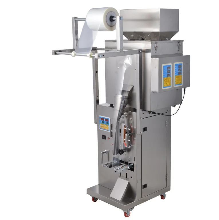 SANYING Small Peanut Coffee Powder Omo Sachet    Envelop Detergent Corn Double    Bag Flour Bag Filling Packaging Machine