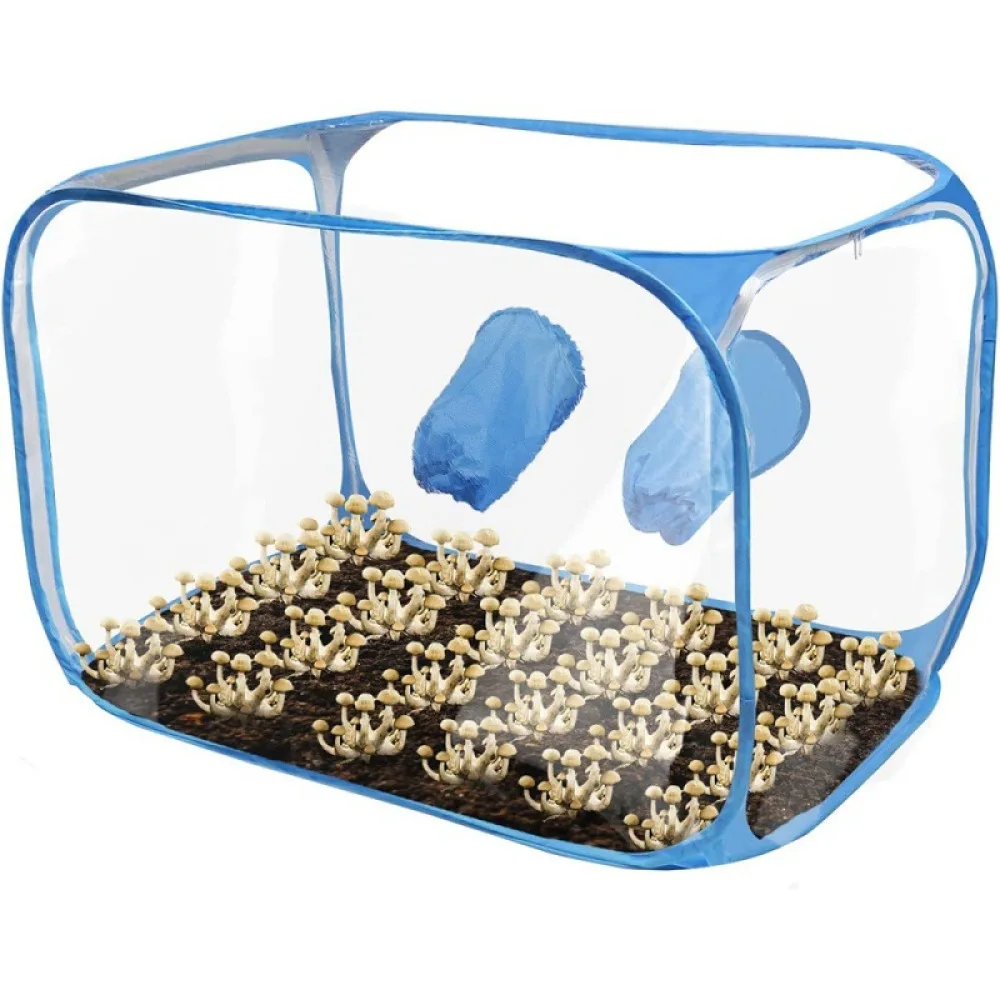 Portable Sterile Mushroom Still Air Box Foldable Growth Tent Indoor Cultivation Chamber Planting Greenhouse
