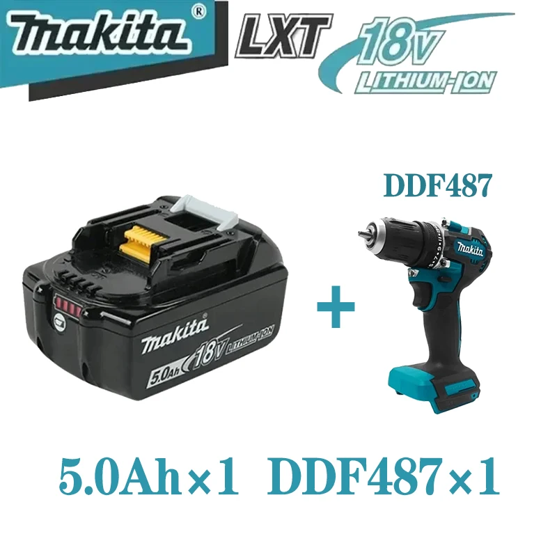 Superaanbieding 100% originele Makita 18V batterij, voor Makita BL1850 BL1840 BL1830B batterij, 6.0Ah 9.0Ah LITHIUM batterij, snellader