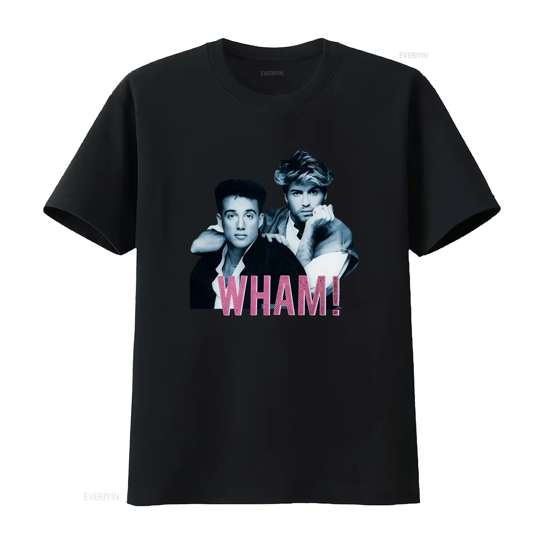 80s Pop Band Wham The Final Album George Michael Andrew Ridgeley T Shirt vintage Washed Unisex Comfortable
