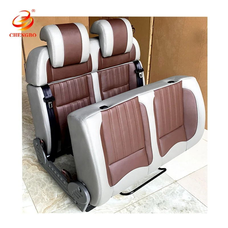 Customize Newest Custom Modified Leather Motorhome Seat Bed Camper Van Reclined Seat For RV Modification