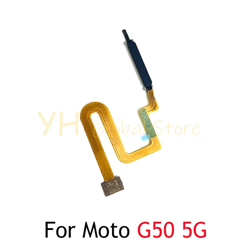 

10PCS For Motorola Moto G50 5G Home Button Fingerprint Touch ID Sensor Flex Cable