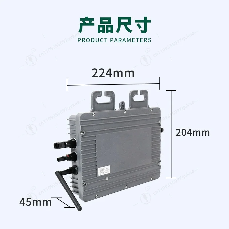 DC to AC800W High Efficiency Photovoltaic Grid Connected Solar Micro Inverter