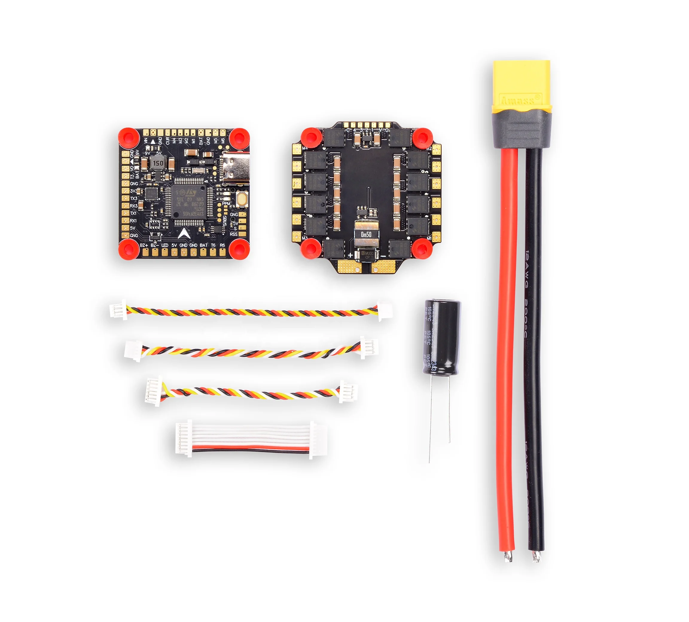 F405 V3 V4 Flight Controller & 60A 4-in-1 ESC Stack for PFV Drone Parts Metal DIY Parts for Freestyle Stack