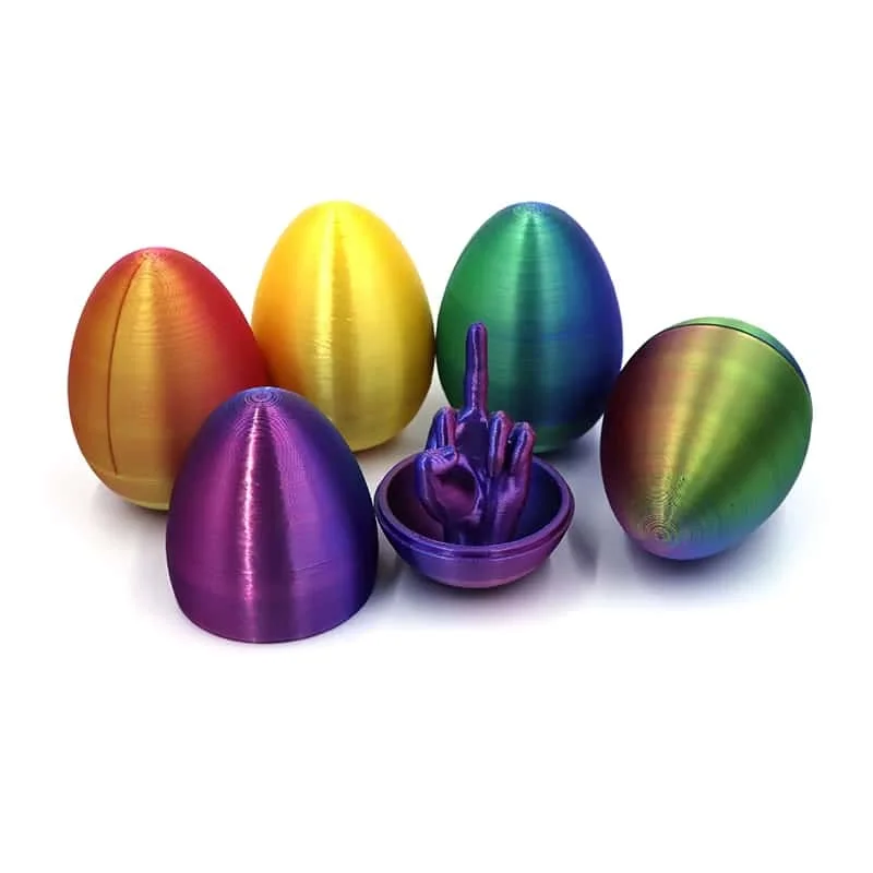 

New Desk Decoration Middle Finger In The Egg Box Fun Gag Gifts Birthday Gift Toys Supplies Crafts Home Decoration Small Figurine
