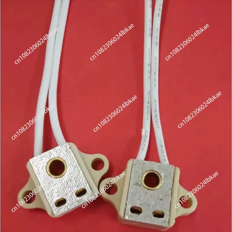 

2pcs 6V20W Special Lamp Holder for Slit Lamp G4 Lamp Holder Ceramic Holder