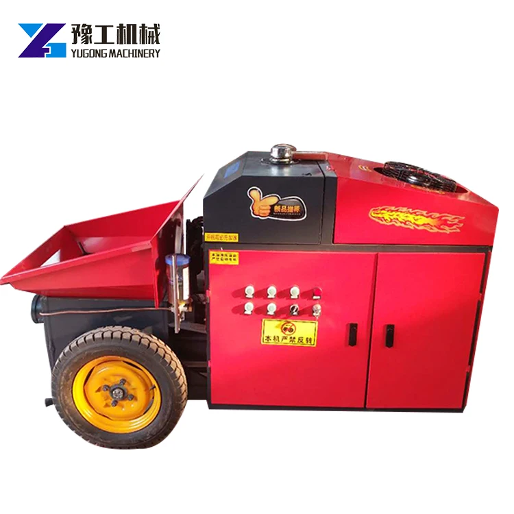 High Performance Mini 6m3/h Concrete Mixer Pump Mobile for Sale