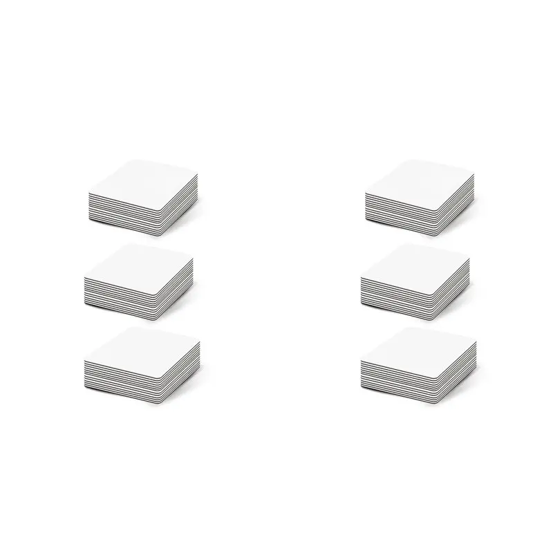 ABMO Sublimation Magnets,80Pcs 2.95In X 2.16In Rectangle Fridge Magnets,For Home Kitchen Refrigerator Officer,DIY Craft Gifts