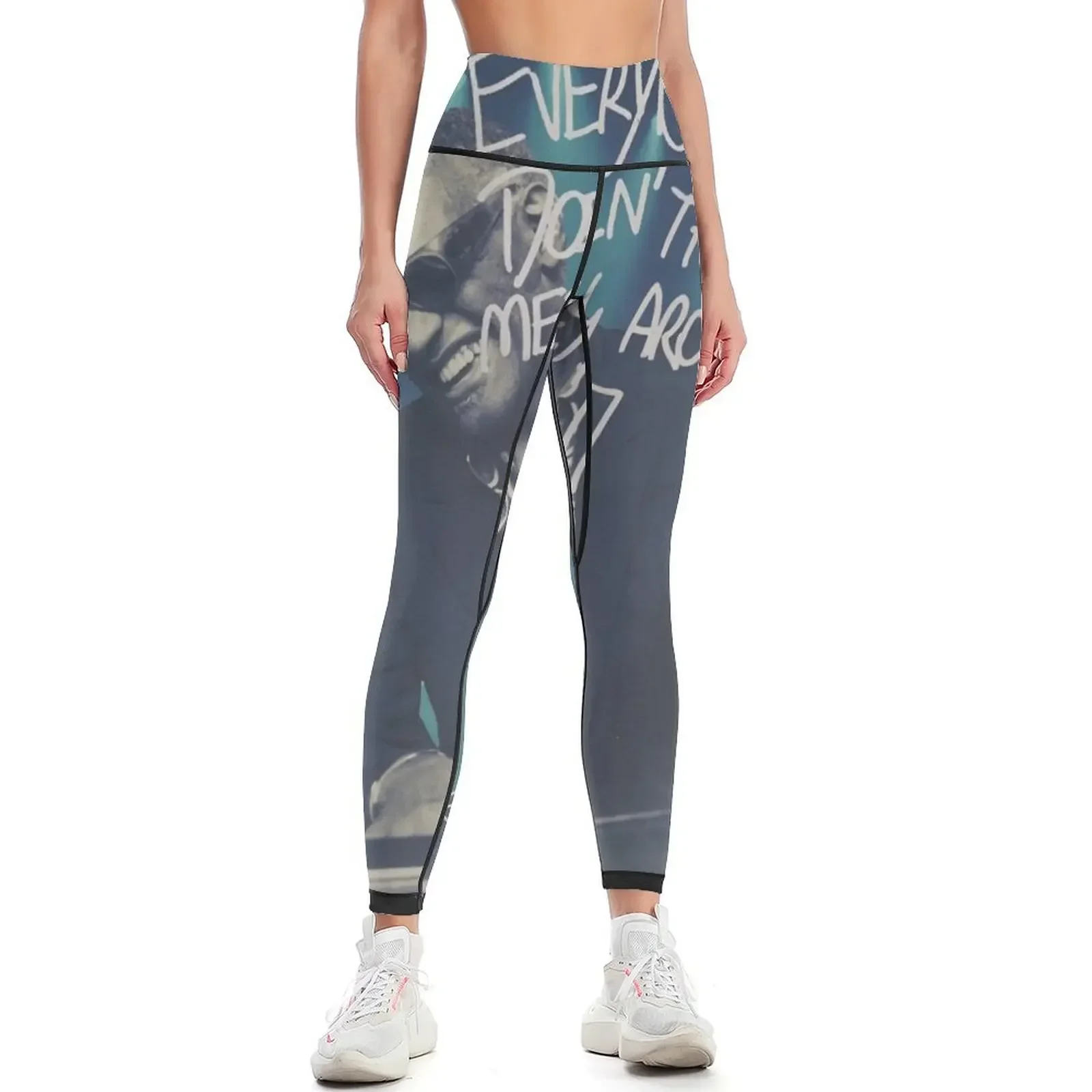 

Great Model Ray Long Gift Music Fans Leggings trousers Sports female legging push up sporty woman push up Womens Leggings