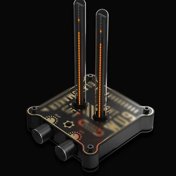 Vacuum tube music frequency response spectrum analyzer audio amplifier voice recognition indicator lamp desktop decoration