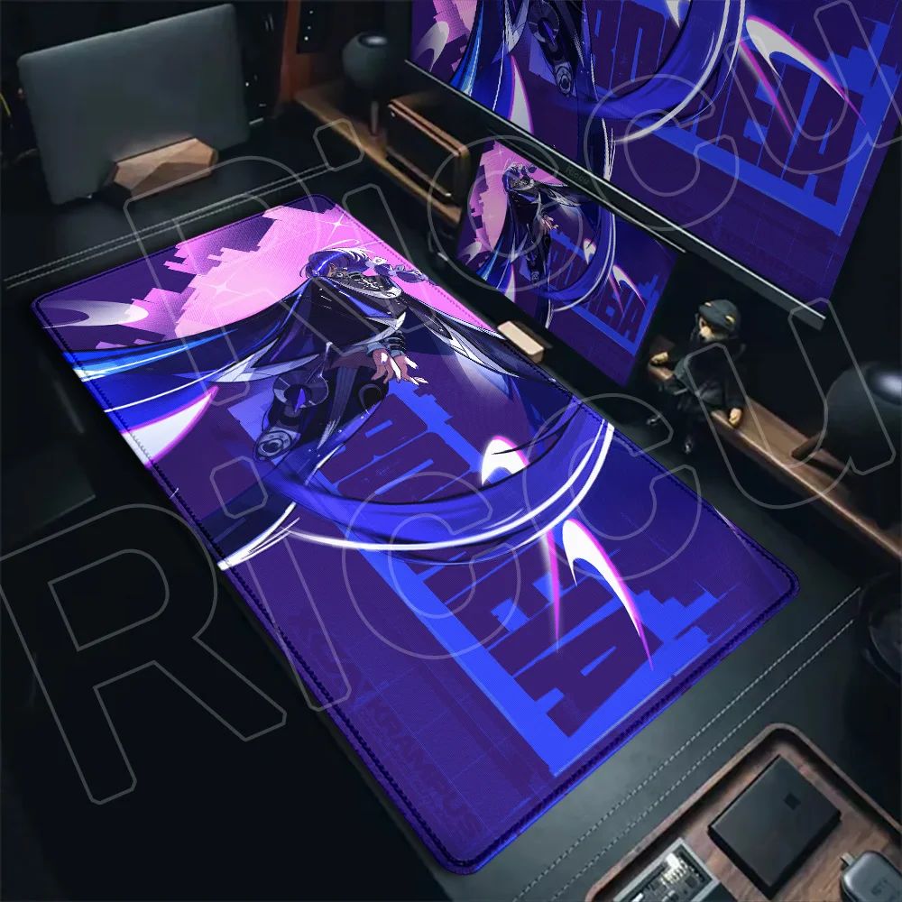 Office Mats Expand Mouse Pad Zenless Zone Zero ZZZ Rug Promeia kawaii Anime Girl XXL MousePad Gaming