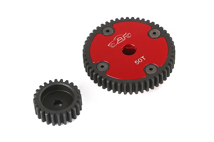 54T-20T 52T-22T 50T-24T เกียร์ส่งกำลังเหล็กชุดสำหรับ ROFUN HPI BAJA 5B 5T 5SC