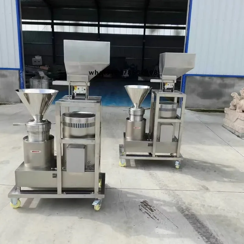 

Industrial Peanut Butter Grinder Machine 304 Stainless Steel Colloid Mill for Nuts Processing in Snack Food Factory