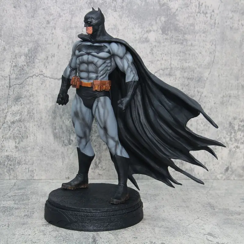 Dc Comics Dark Knight Batman Gk Action Figures Toy 38cm Large Justice League Standing Batman Figurines Model Ornaments Gifts