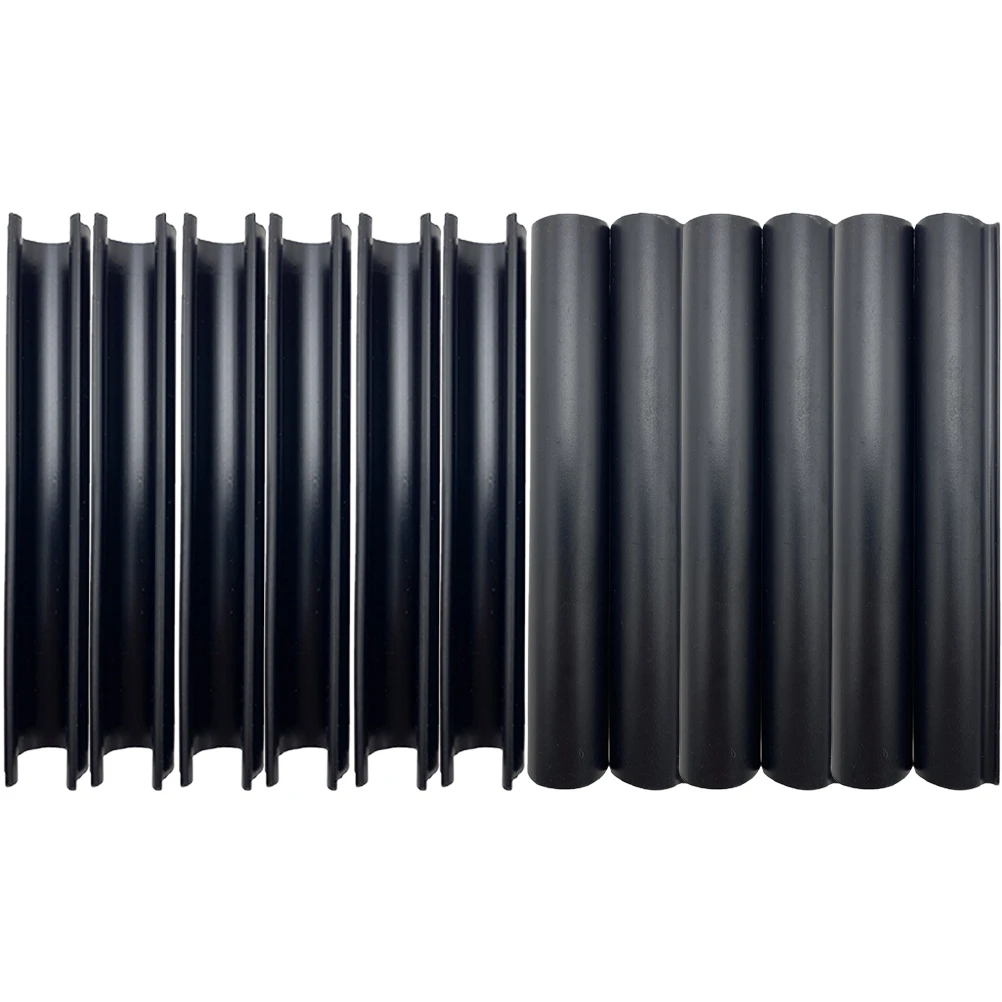 

24pcs Pool Cover Clips Heavy Duty Black for Securing Above Ground Windproof Winter Spa Bath Accessories Reusable Fixator