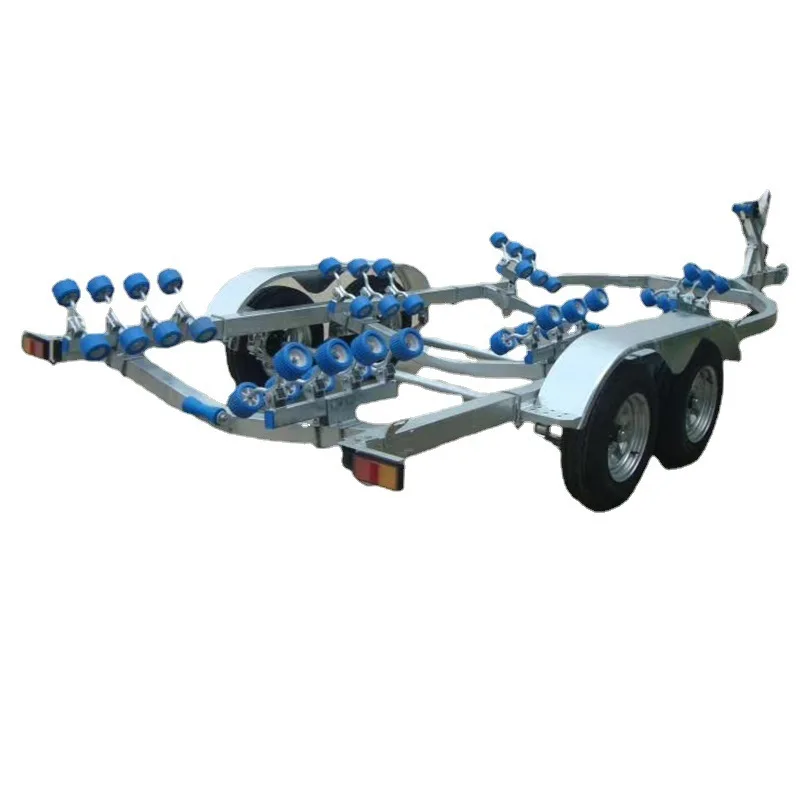 

Assault boat trailer FRP assault boat, bracket spot rubber boat trailer rack