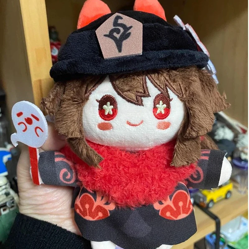 

Genshin Impact Hu Tao about 12cm Cotton Doll Pendant Gift For Magician Deep Abyss Anime Toy Figure Collectible Cosplay Accessory