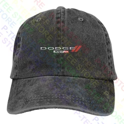 Dodge Srt-8 Dodge Mopar Hemi Ram Challenger Etc Washed Denim Baseball Cap Trucker Hats Novelty Adjustable