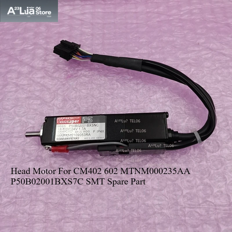 CM402 CM602 Head Motor MTNM000235AA P50B02001BXS7C SMT Pick Place Machine Spare Part Replacement