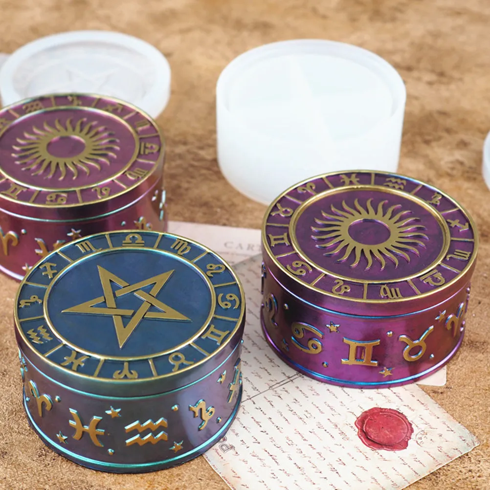 

Набор из 1 формы для хранения: Простая силиконовая форма для рукоделия, не выцветающая, моющаяся, многоразовая, с обратным слепком