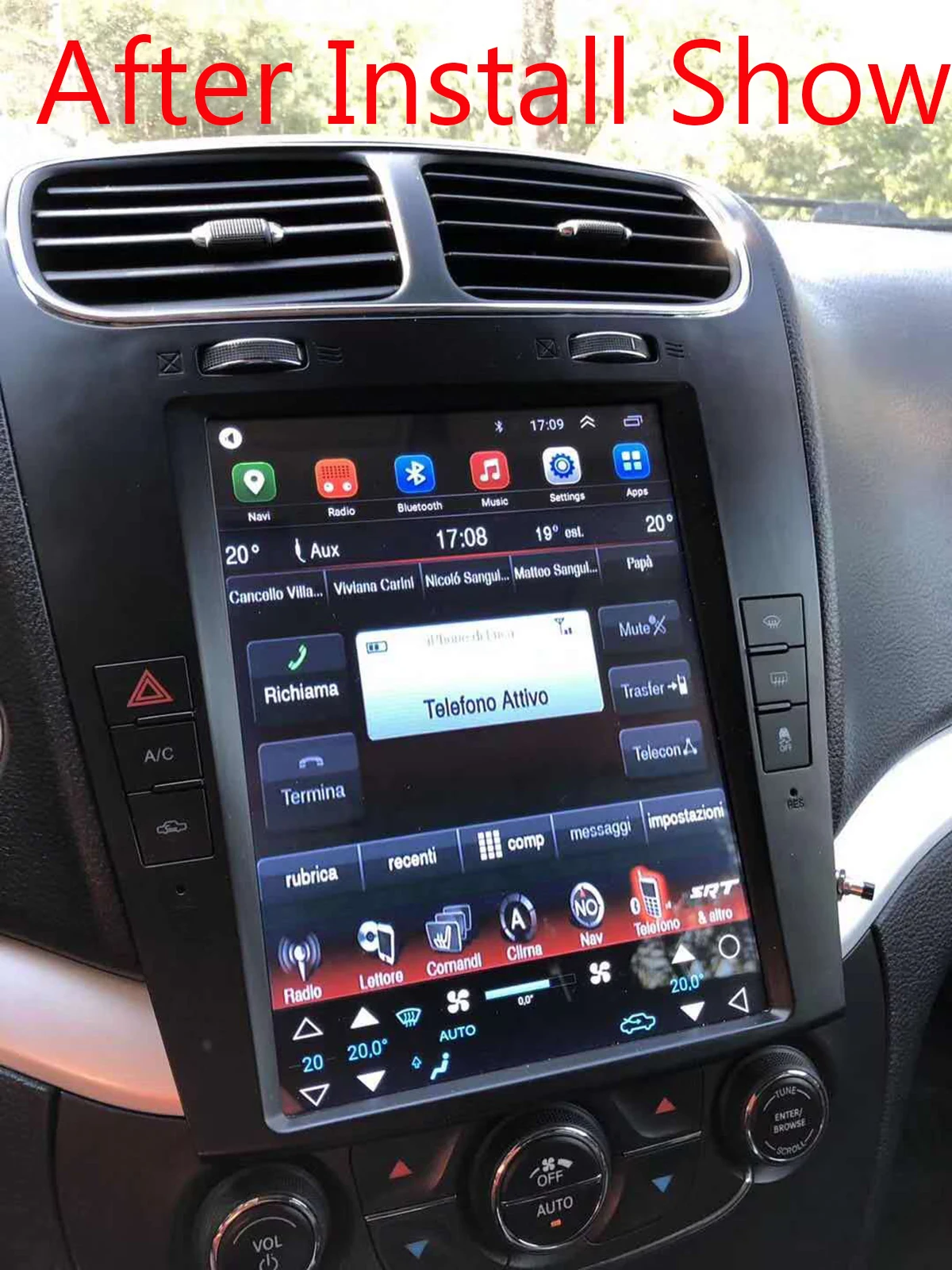 Autoradio Android 11, 6 Go/128 Go, navigation GPS, lecteur de limitation, unité centrale, enregistreur cassette, pour voiture Dodge 150.Fiat Freemont