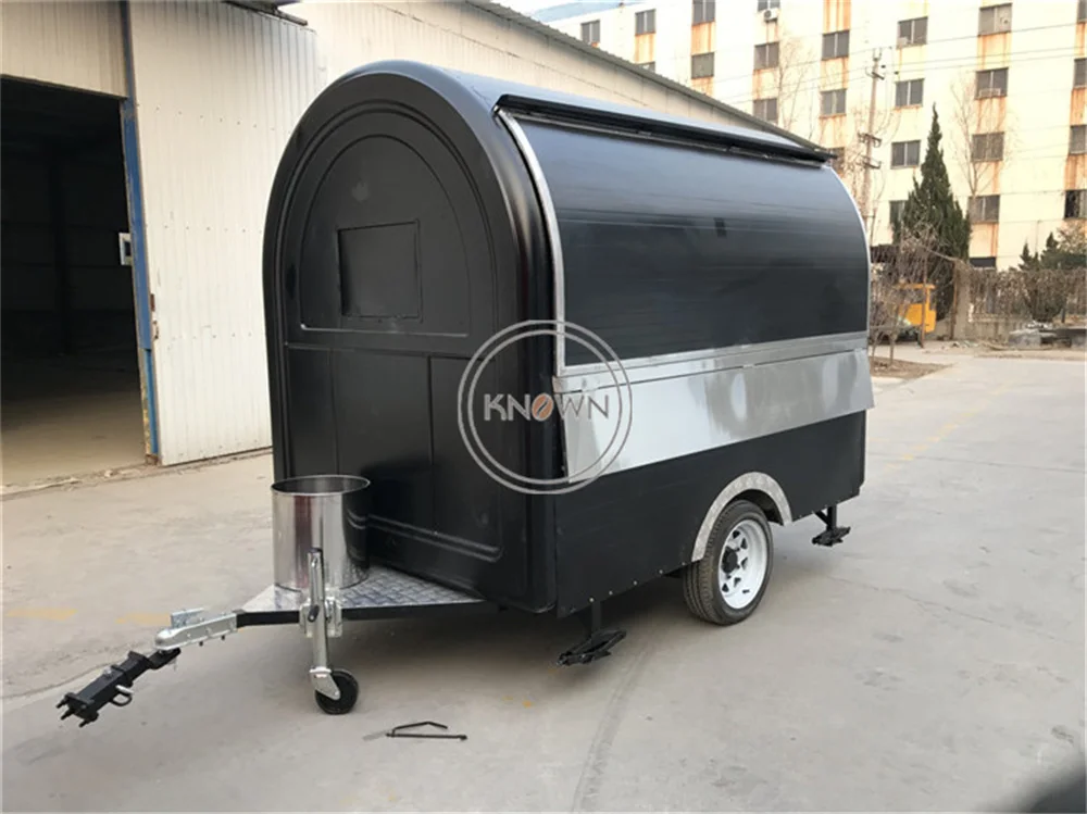 

Fast Food Truck Trailer Customize Size Mobile Restuarant Snack Coffee Kiosk Ice Cream Cart Fully Equipment