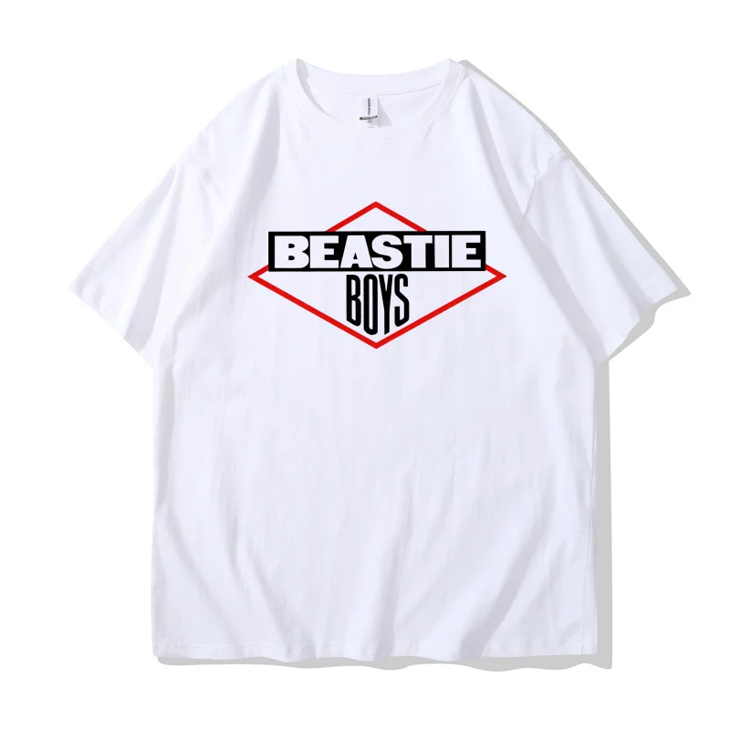 Beastie Boys Vintage T-shirt Hip Hop Band Cotton Men Rock Rapper Lover Music Fan Gift T shirt New Tee Tshirt Womens Tops