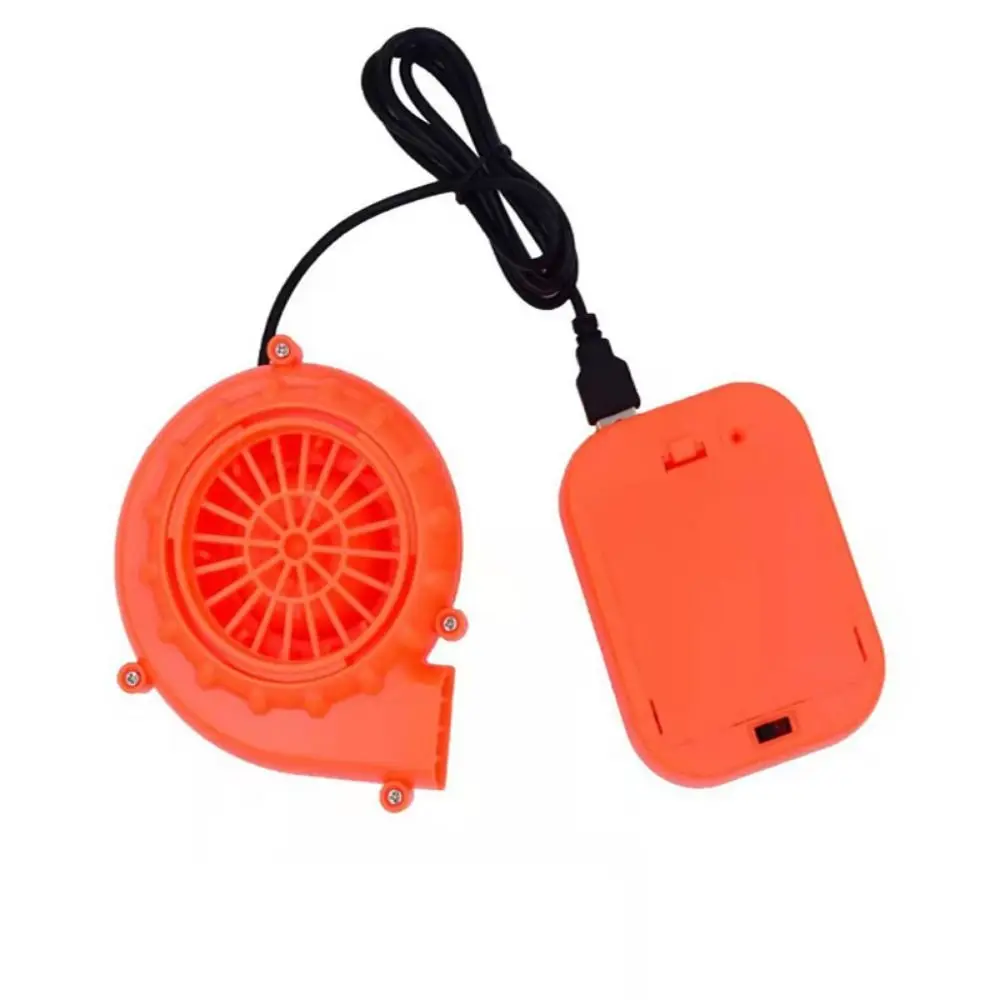 

Battery Powered Inflatable Blower USB Interface with Battery Case Air Pump Durable Low Noise Electric Mini Air Blower