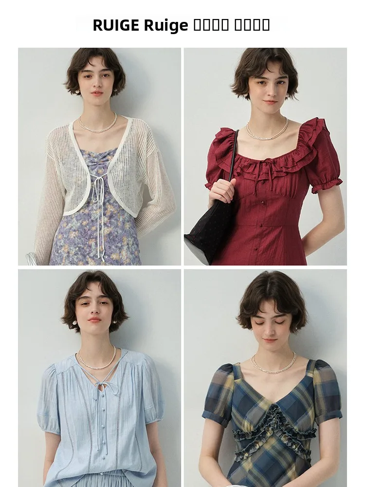 

Двухслойный серебряный комплект ожерелий: легкое матовое колье-чокер для женщин, летний модный аксессуар для украшений