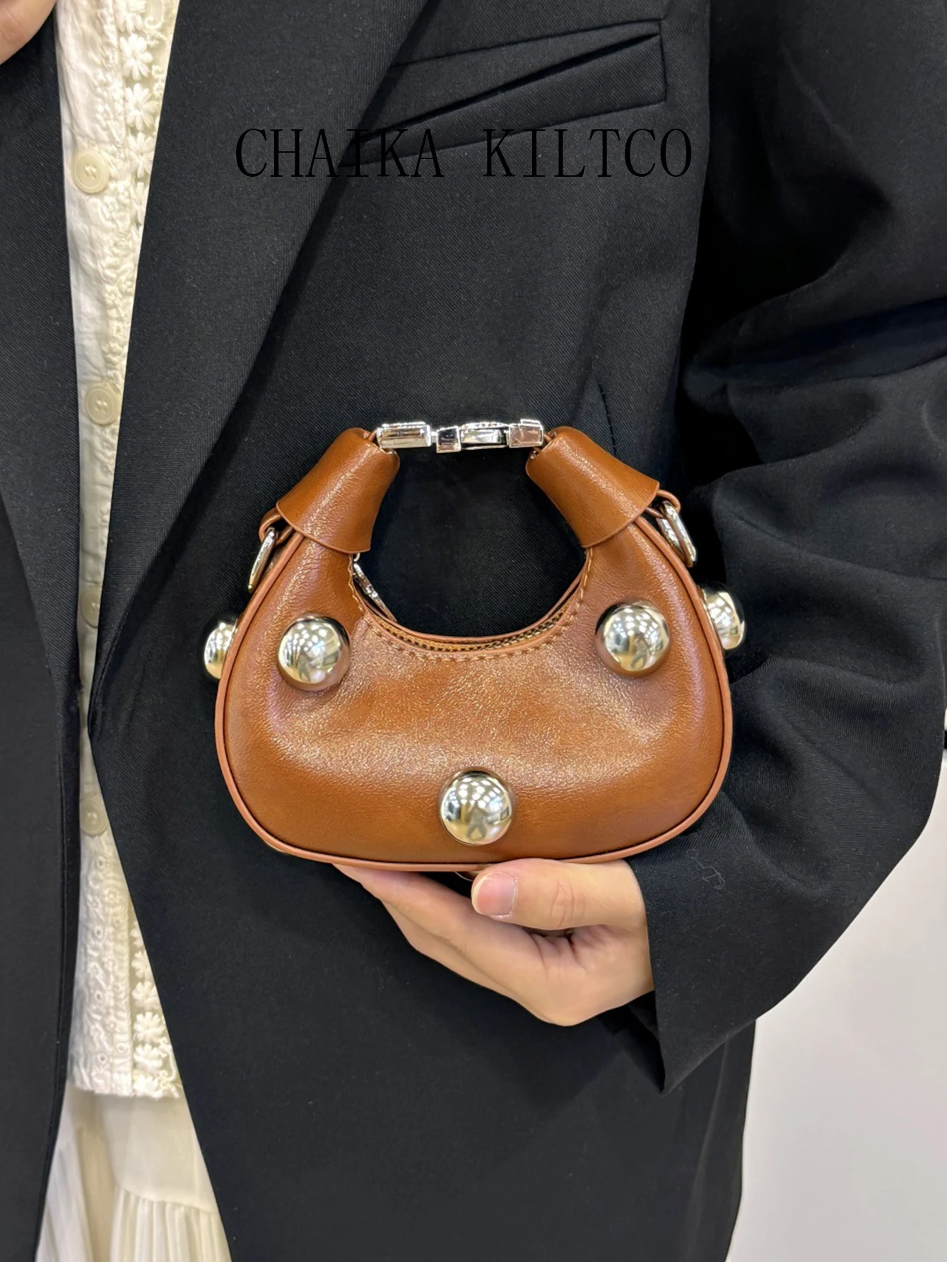 CHAIKA KILTCO 2025 حقيبة كروس نسائية صغيرة عصرية جديدة، حقيبة كتف أنيقة لملابس عصرية وغير رسمية